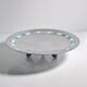 Indonesian footed bowl Mid Cenury 1950s