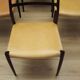 Set of six mahogany chairs, Danish design, 1960s, designer: Niels Otto Møll