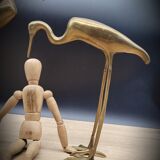 Duo brass herons