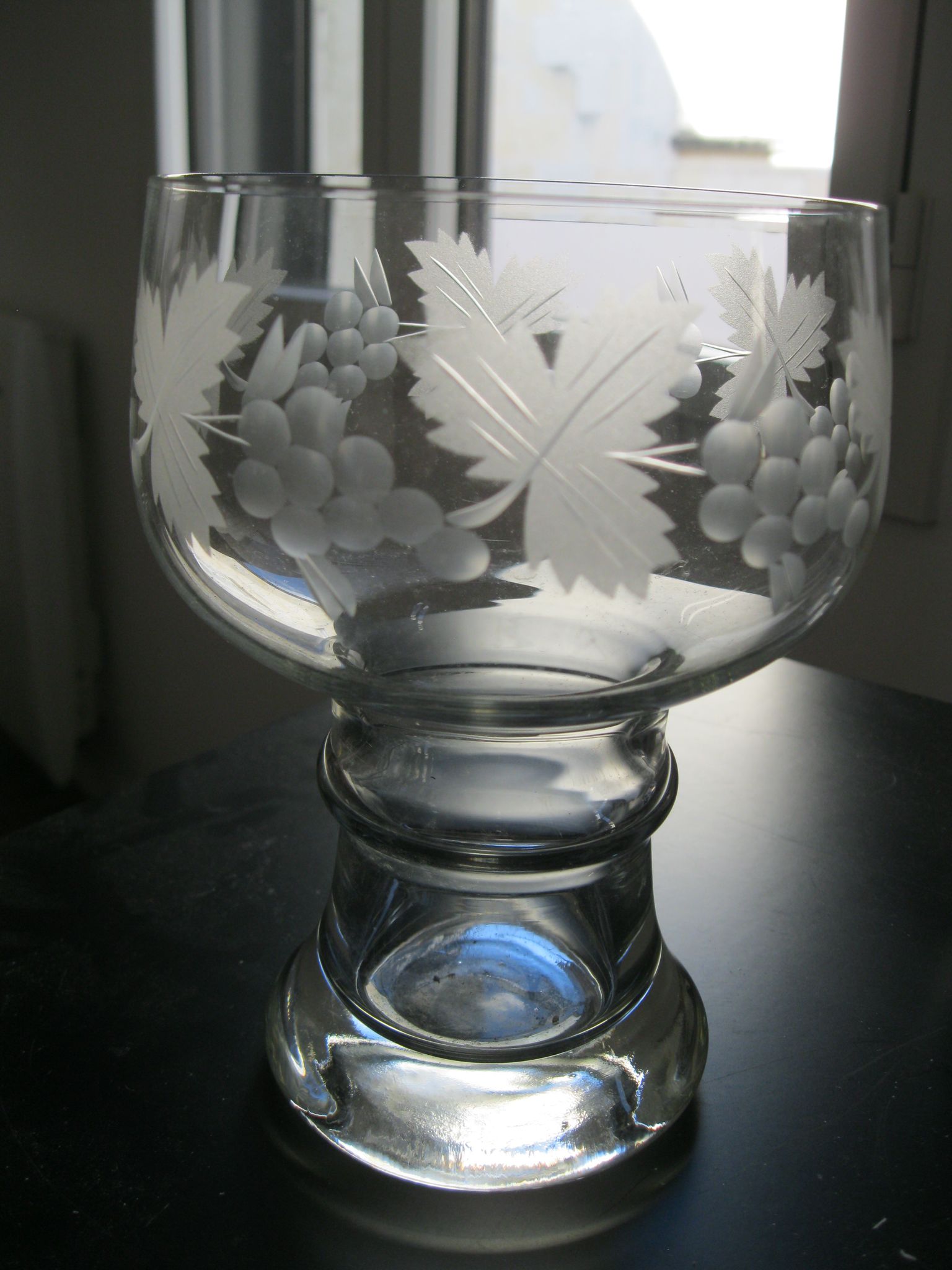 Crystal vase