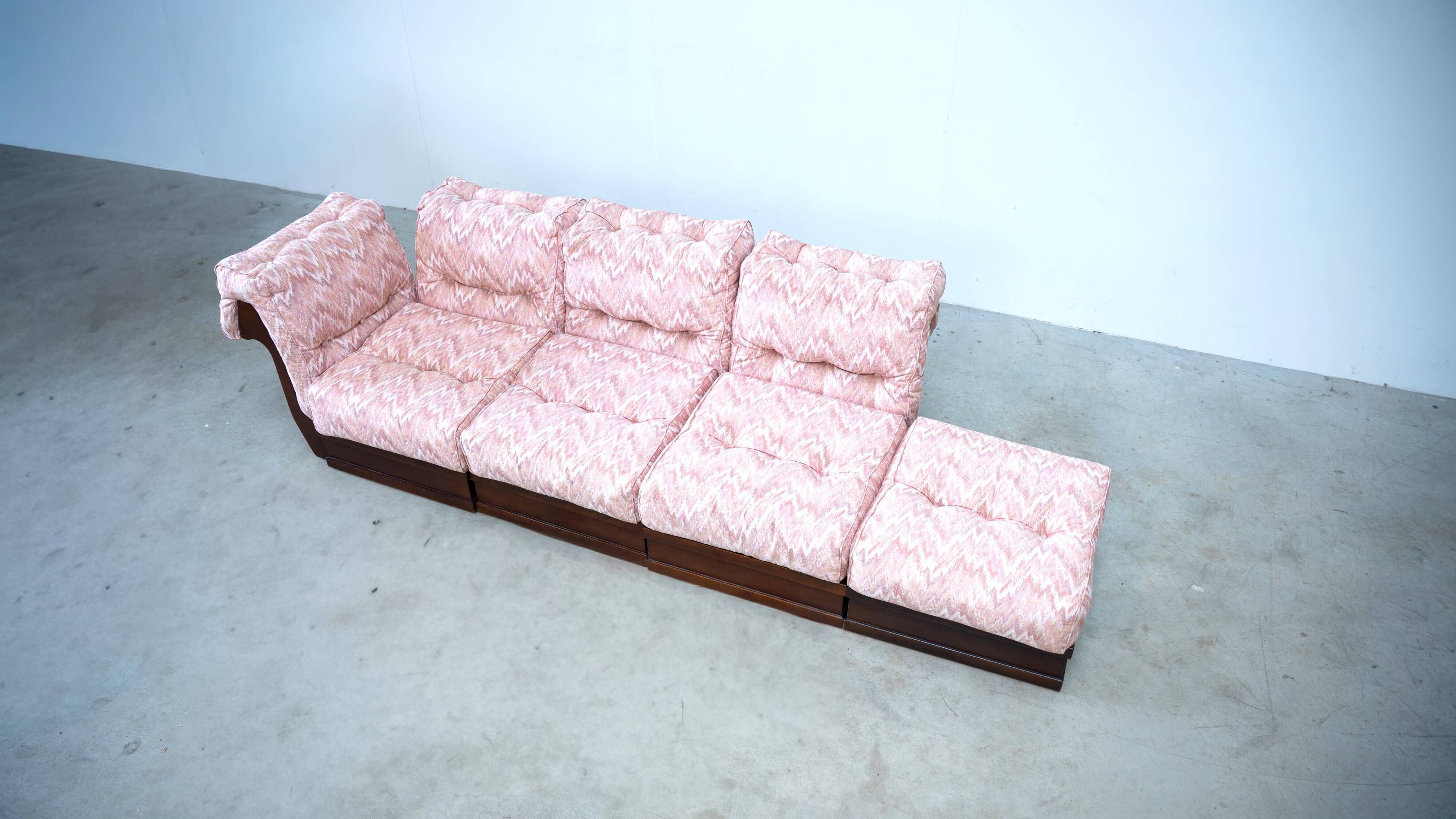 Modular sofa by Luciano Frigerio