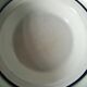Set of 3 enameled sheet metal dishes