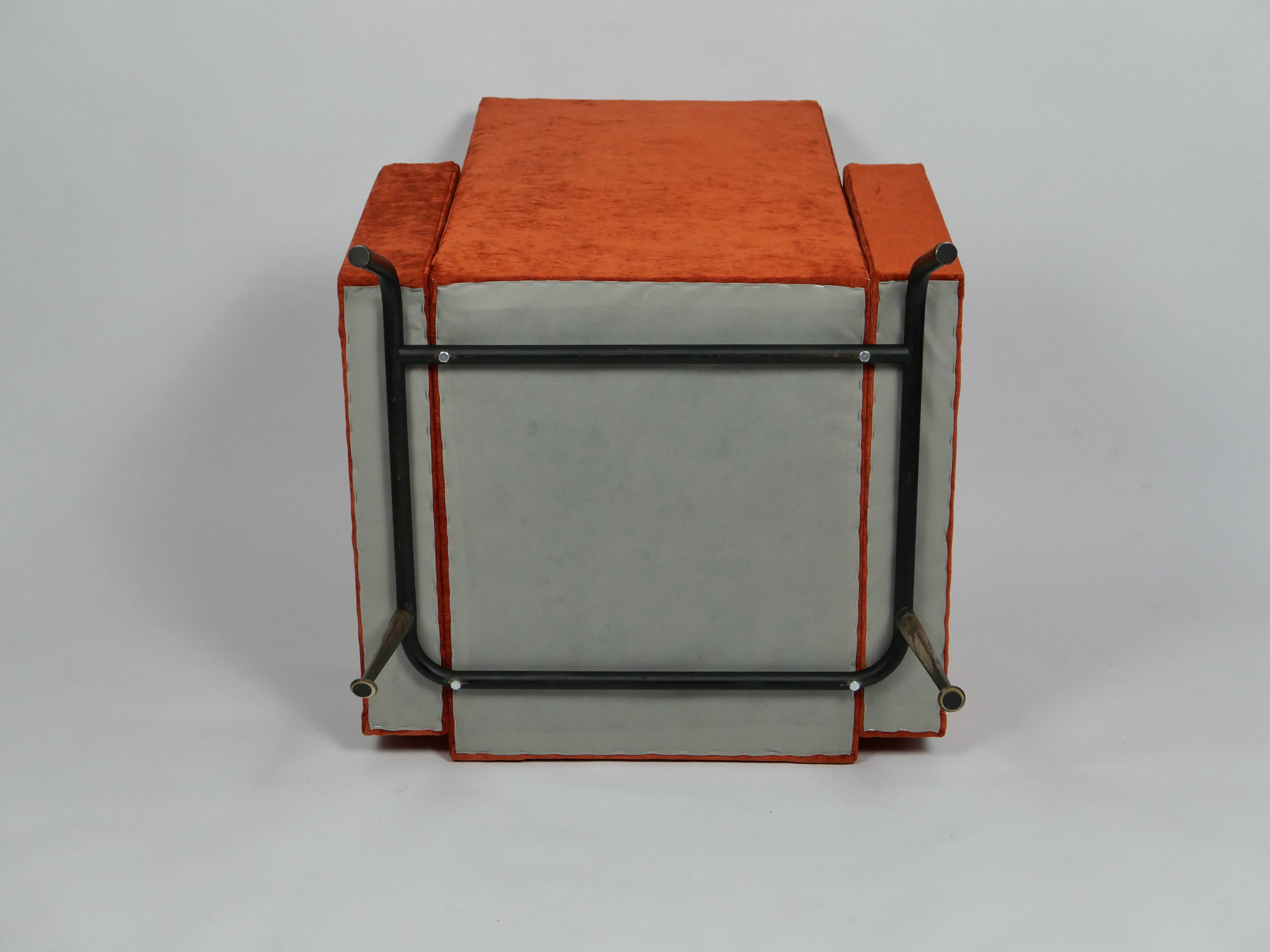 50's Terracotta Armchair