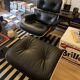Fauteuil lounge et ottoman Charles Eames édition Herman Miller