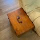 Coffre caisse boîte à outils en bois vintage