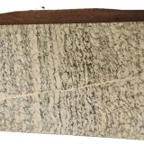 Vintage Mahogany Nightstand with Marble Top