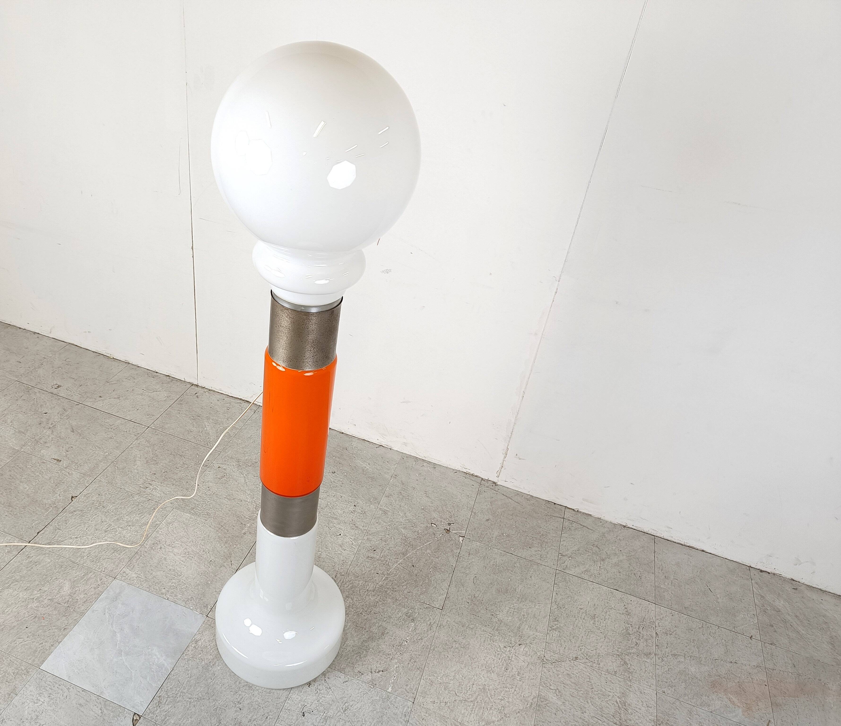 Vintage floor lamp by Mazzega, 1960s