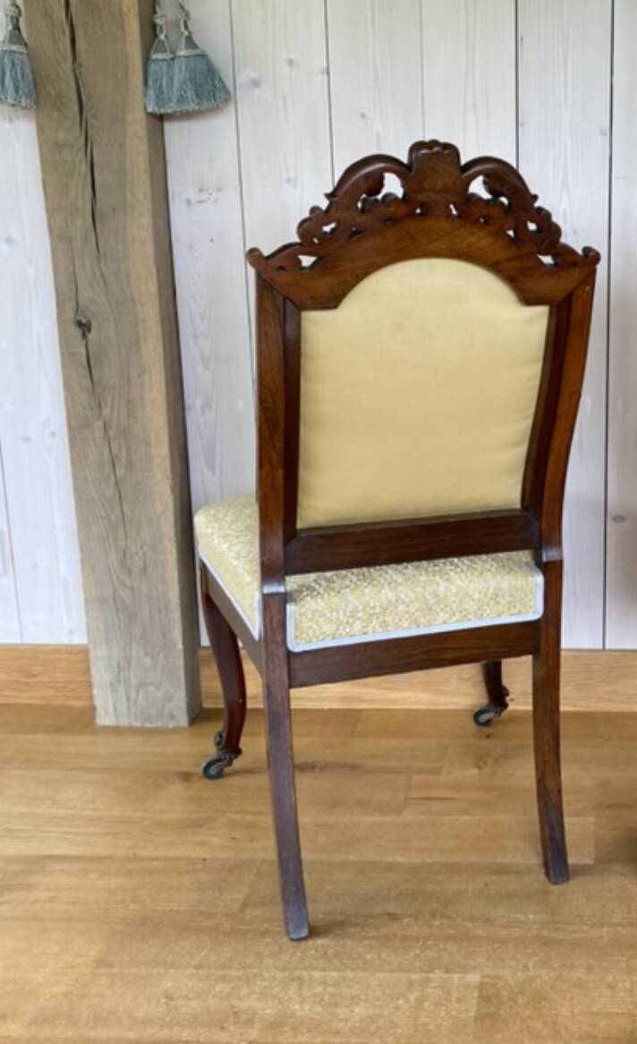 Louis-Philippe mahogany chair