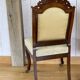 Chaise Louis-Philippe en acajou