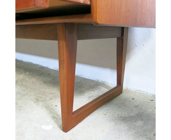 Enfilade en teck et bois de rose pour Younger années 60
