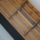 Vintage German Oak Glass Shop Counter Haberdashery Cabinet Vitrine, ca 1950