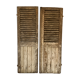 Pair of louvers