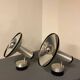Set of Philips wall/ceiling lamps, aluminium, 1970s