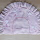 Children's pillowcase sewn and embroidered by hand