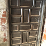 Porte ancienne espagnole en bois