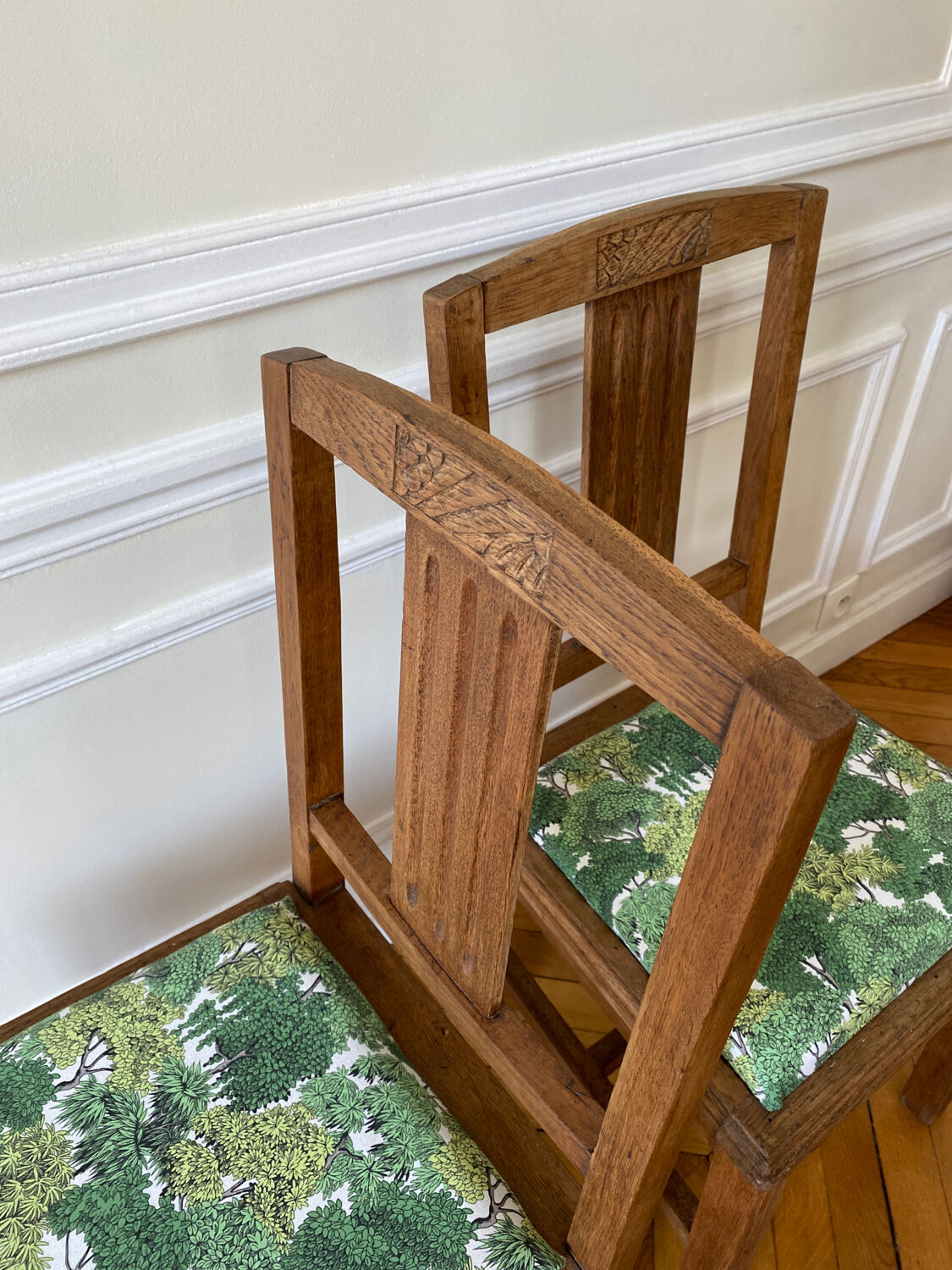 Paire de chaises Art Déco 1925