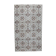 Light blue floral carpet 203x118cm