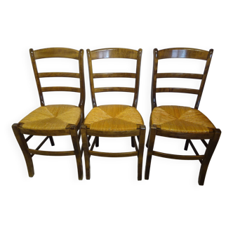 Chaises Baumann, lot de 3