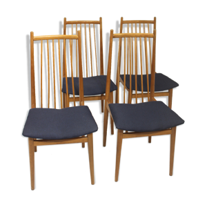 set de 4 chaises scandinave