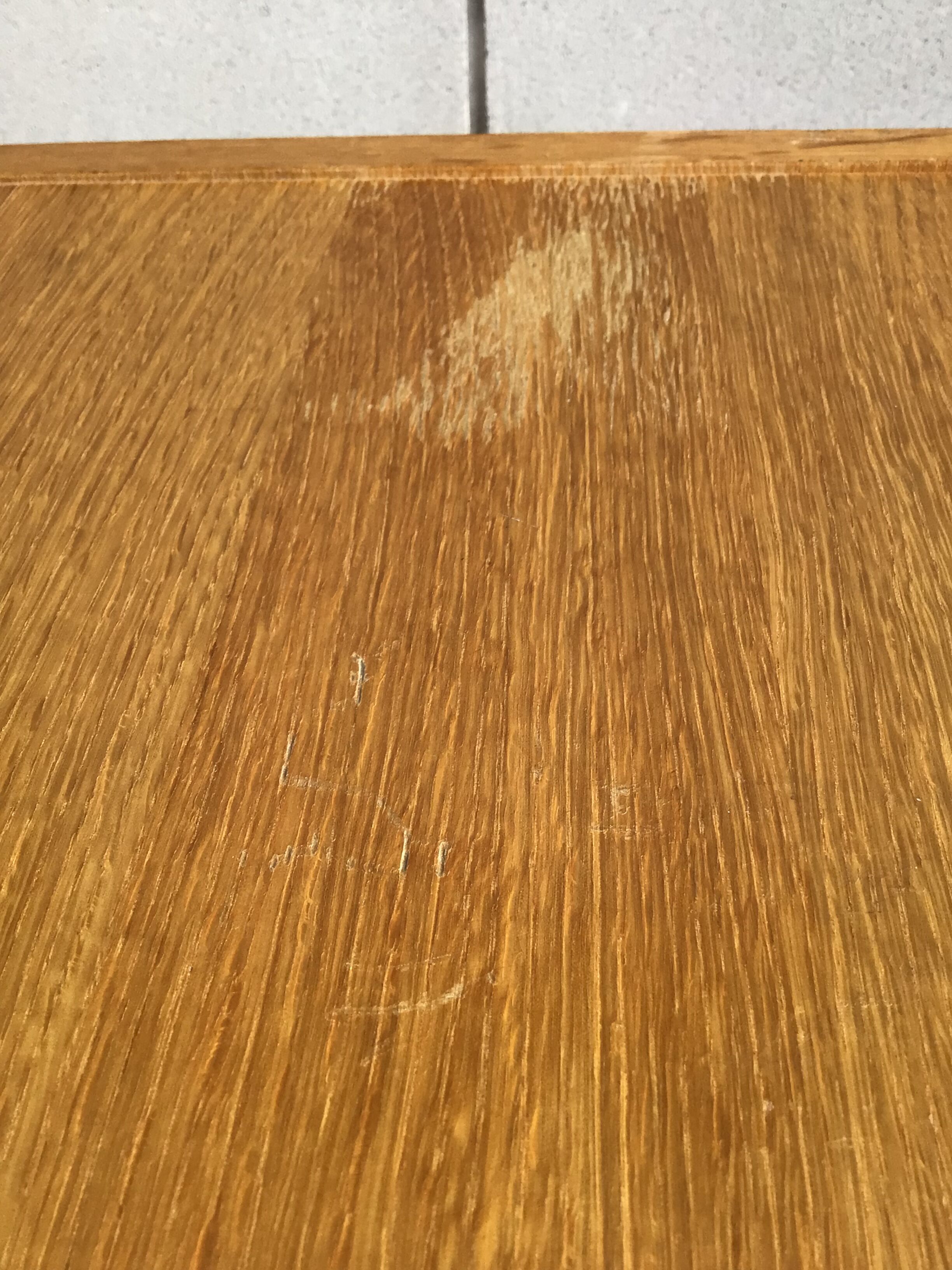 Curtain binder veneer gilded oak height 121cm