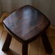 Pine stool feet trumpet, Alpine folk art, 2nd half of the twentieth century