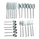 Twisted handle stainless steel cutlery set – Designer cutlery set