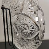 Ashtray or pocket tray in Bohemian crystal made in Poland