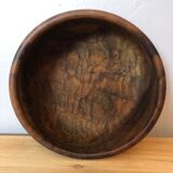 Ancient walnut salad bowl