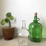Green glass carboy