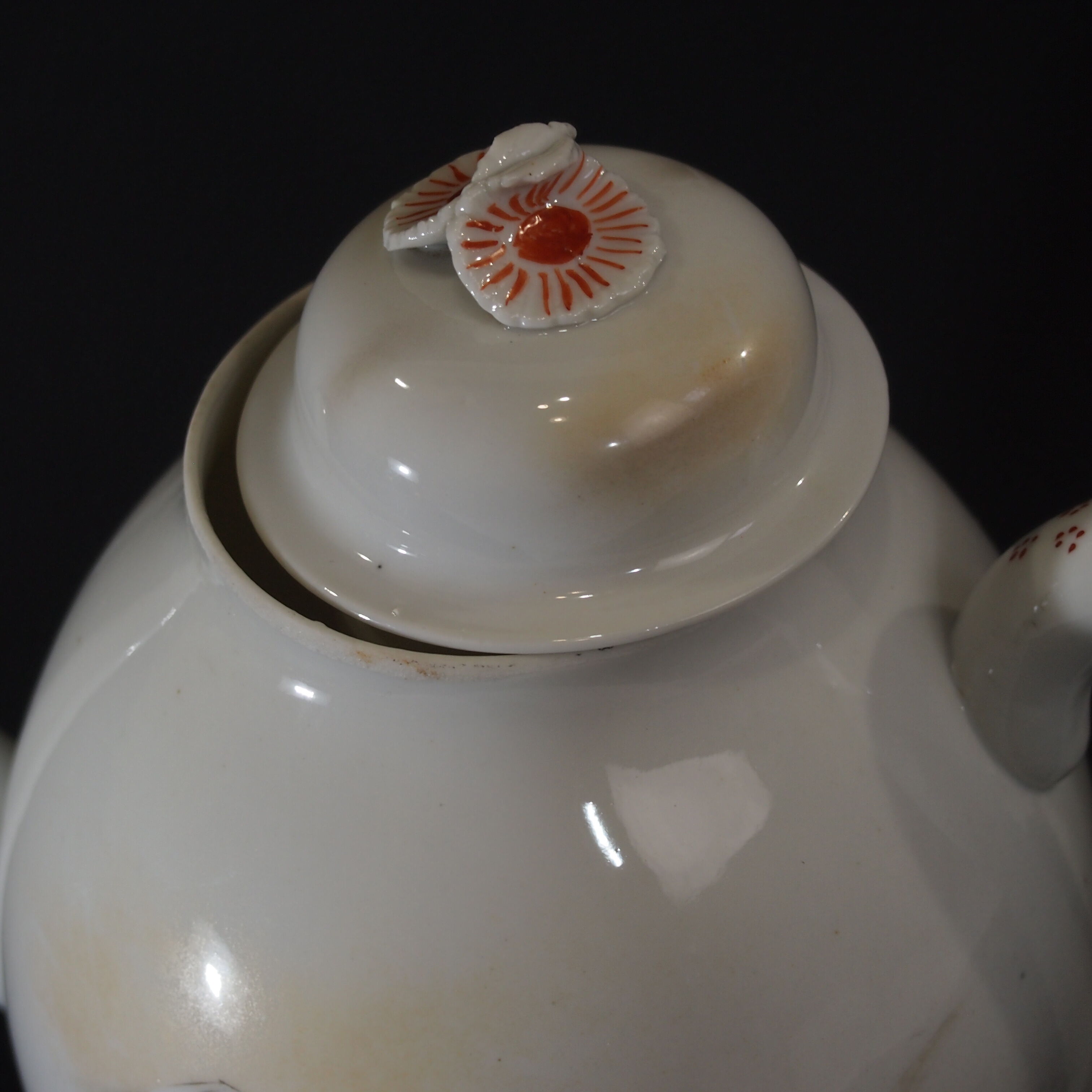 Porcelain teapot