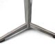 Vintage ceramic coffee table with chrome frame