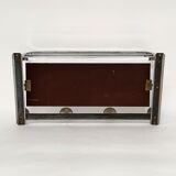 Art deco mirror coat rack