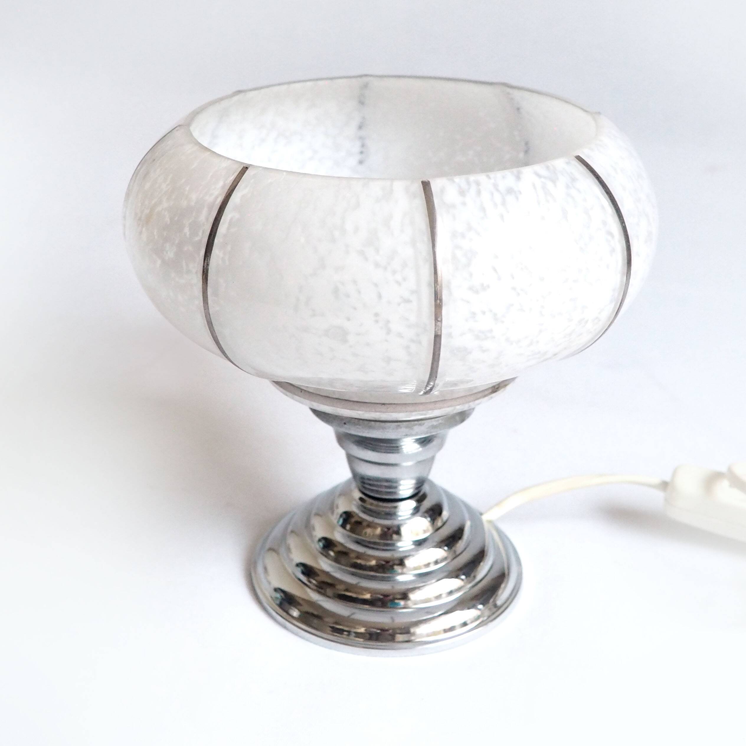 Clichy glass lamp