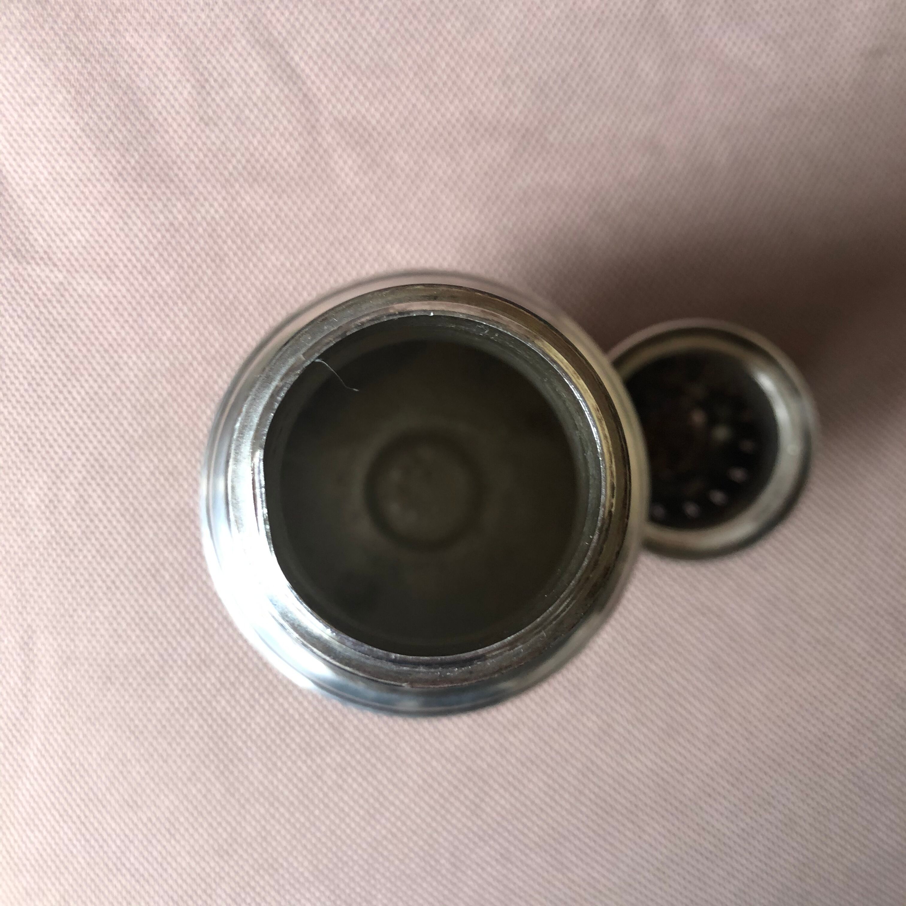 Silver metal sprinkler