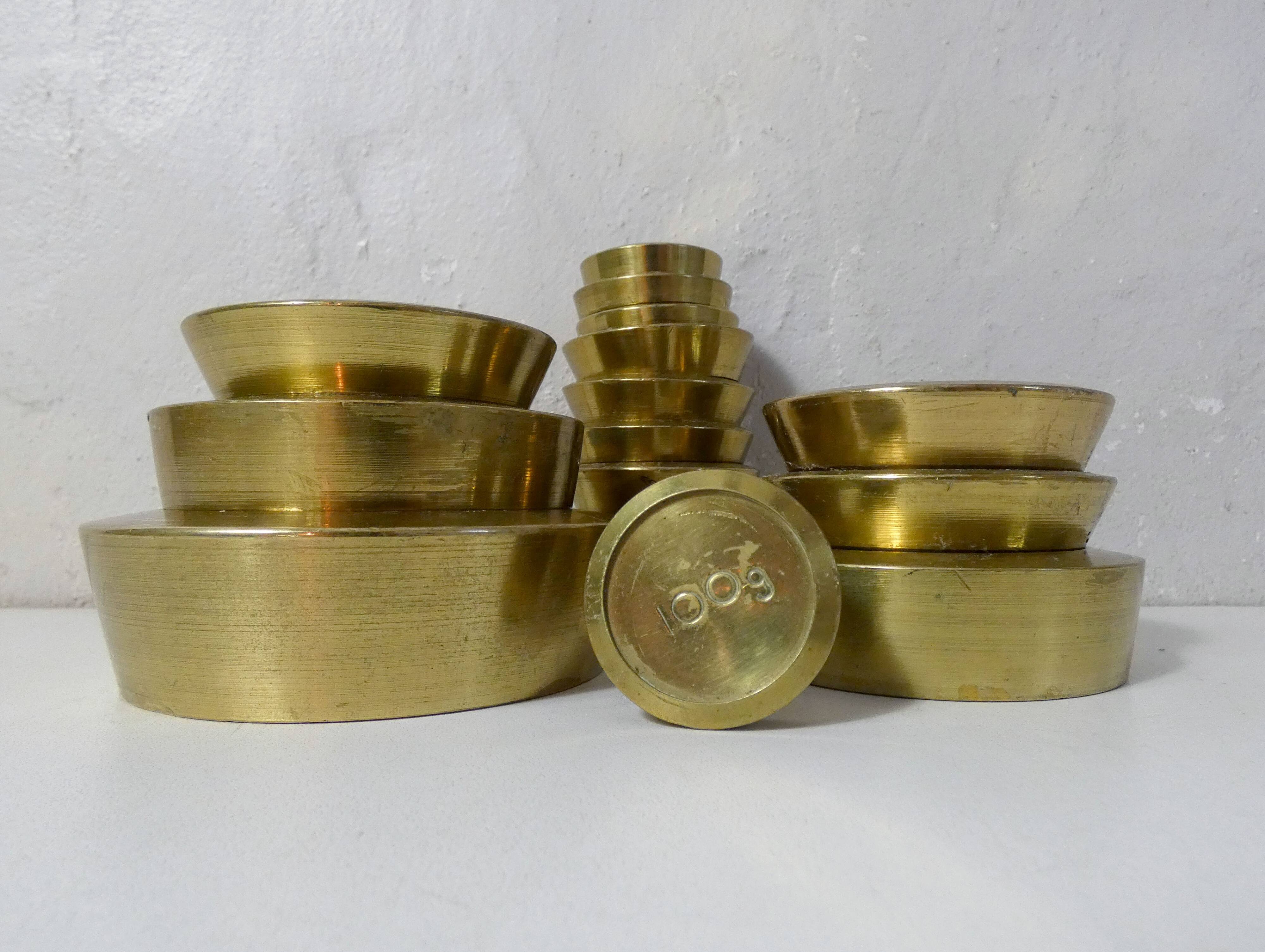 Old vintage English scale weights