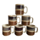 6 England mugs