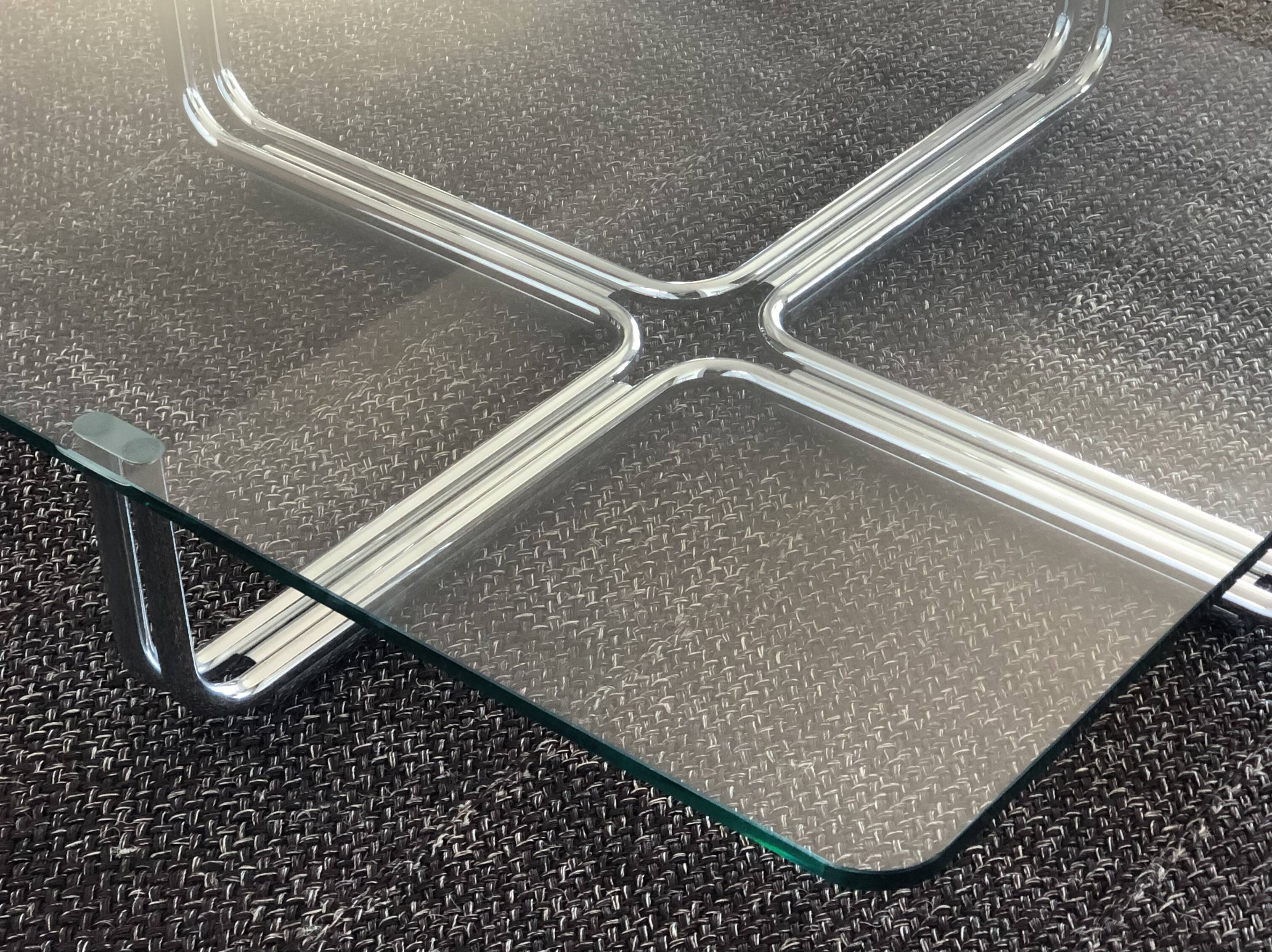 784 large model coffee table by Gianfranco Frattini for Cassina, Italy 1968