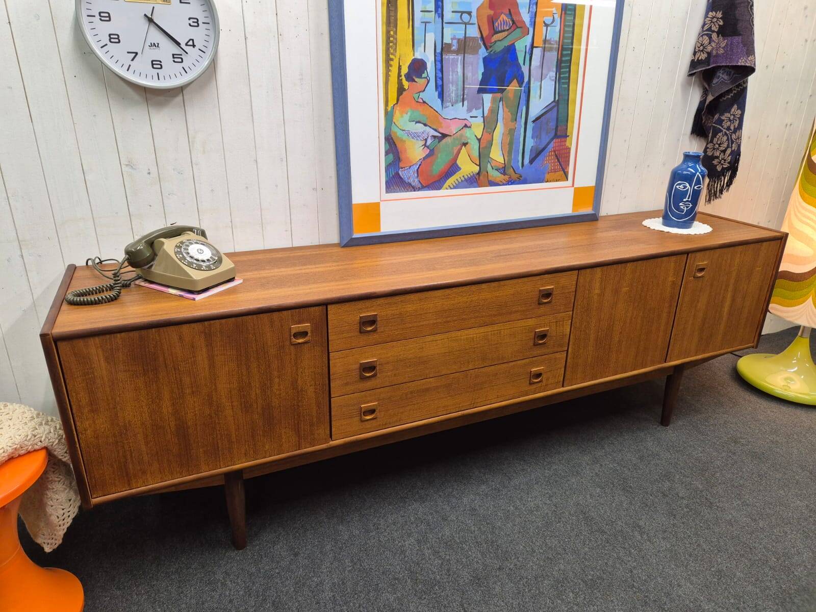 Vintage Scandinavian sideboard