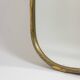 Mirror with a gilded brass frame. 1980s.