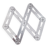 Folding extendable accordion trivet