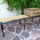 Dressing room bench 50s