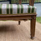 Antique Directoire style salon (2-seater bench + chair)