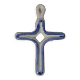 Faience Quimper croix signée BK
