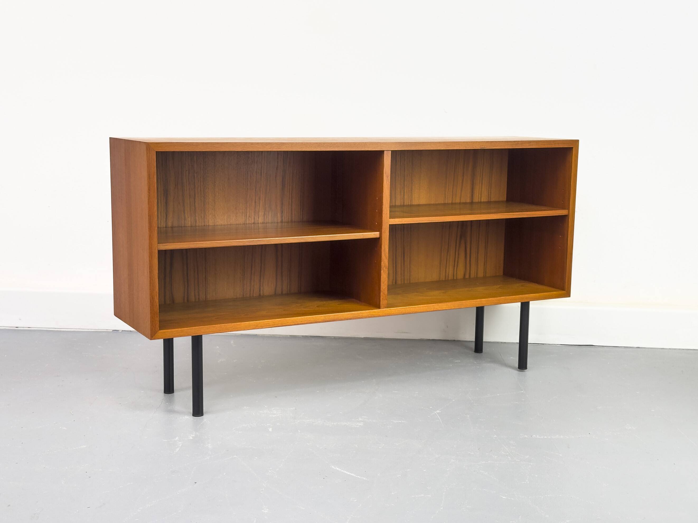 Low Teak Shelf from Omann Jun, 1960s