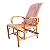 Fauteuil ancien en rotin