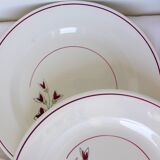 5 flat plates from Salins