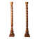 Wooden candle holders. Wooden candle holder. Candlesticks.