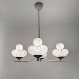 Soace Age designer chandelier, Italy, 1970s