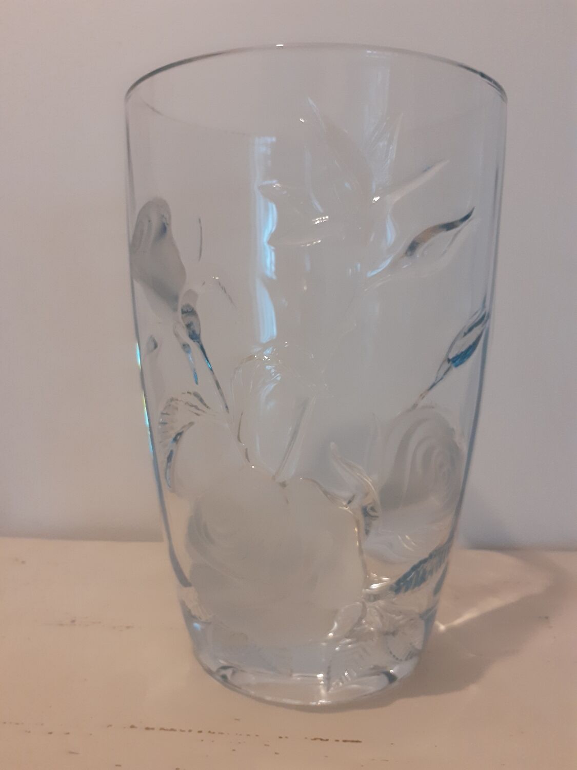 Vase en verre Luminarc "Bouquet de roses"