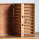 Boite de rangement en bois à fermoir